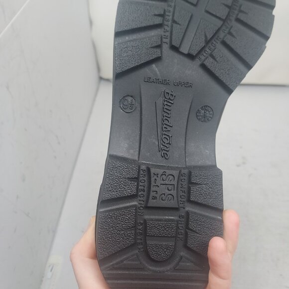 Blundstone MENS Chelsea Rustic Brown Boot - Picture 3 of 9